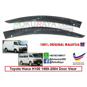 Toyota Hiace H100 LH113 (4th Gen) 1989-2004 AG Door Visor Air Press Wind Deflector (Big 12cm Width)